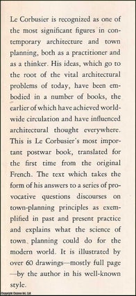 Concerning Town Planning. With over 60 drawings.