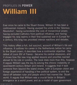 William III : Profiles in Power.