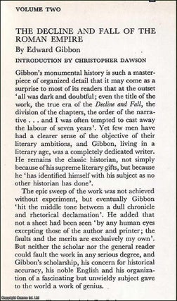 Gibbon's Decline and Fall of the Roman Empire. Volume 2.