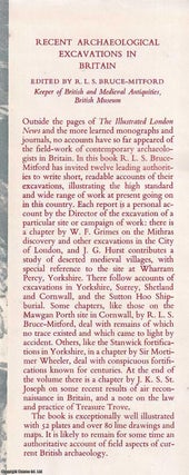 Recent Archaeological Excavations in Britain. : Selected excavations 1939-1955 with a chapter on recent air-reconnaissance.