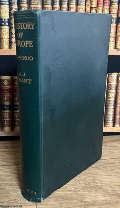 A History of Europe from 1494-1610.