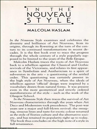 In the Nouveau Style.