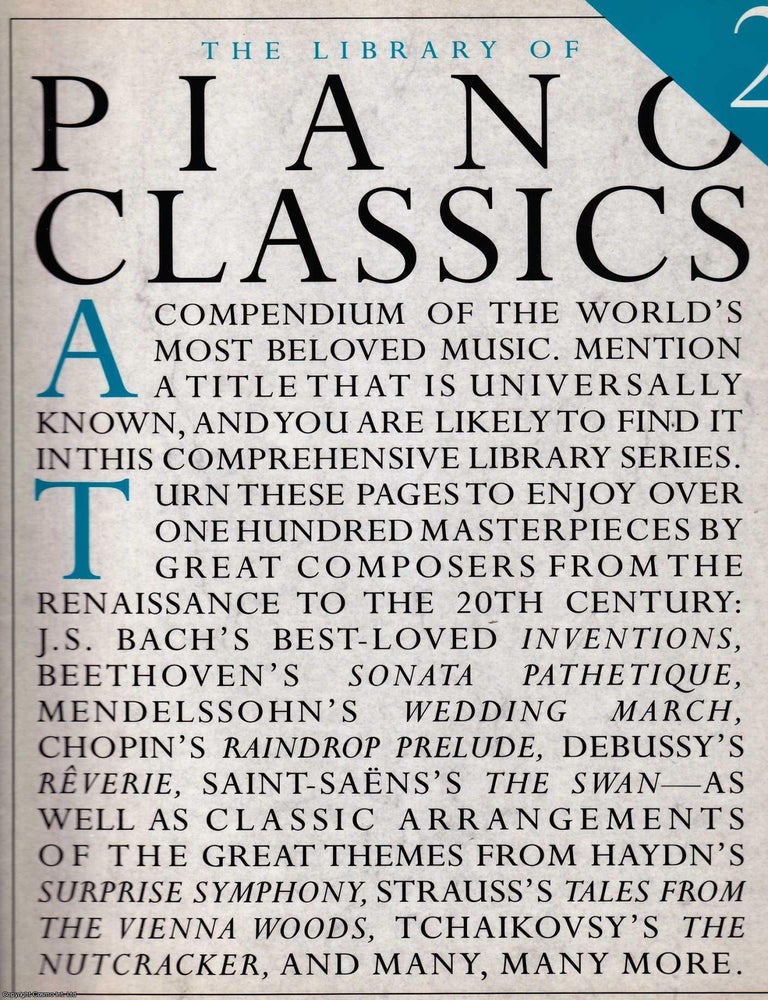 Item #520542 The Library of Piano Classics. 2. Amy Appleby, Peter Pickow
