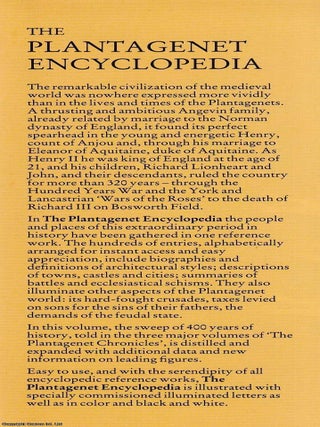The Plantagenet Encyclopedia : An Alphabetical Guide to 400 Years of English History.