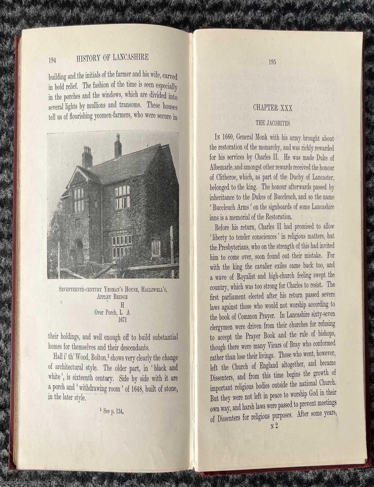 Item #520563 Lancashire : Oxford County Histories. E G. W. Hewlett.