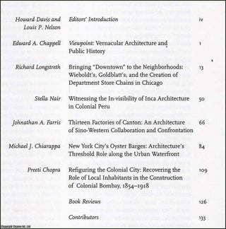 Buildings & Landscapes. Volume 14, 2007.