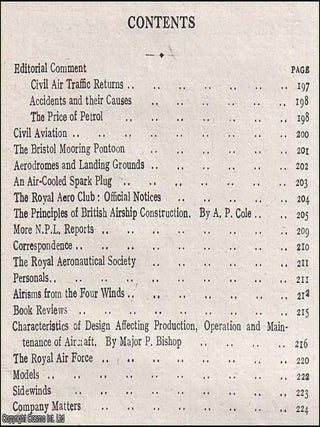 Flight : The Aircraft Engineer & Airships. A journal devoted to the interests, practice, and progress of Aerial Locomotion & Transport. No. 582, volume 12. February 19, 1920.