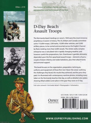D-Day Beach Assault Troops.