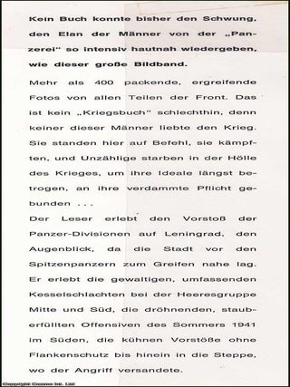 Panzer in Russland : Die deutschen gepanzerten verbande Rupland-Feldzug 1941-1944.