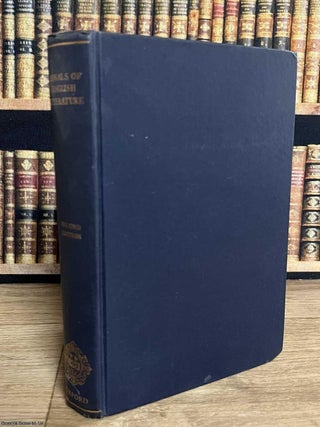 Annals of English Literature, 1475-1950 : The Principal Publications of Each Year Together with an Alphabetical Index of Authors With Their Works.