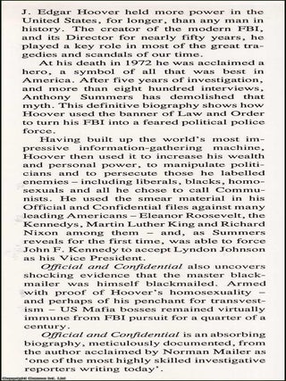 The Secret Life of J. Edgar Hoover : Official & Confidential.