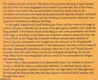 The Reign Henry VIII : Personalities & Politics.