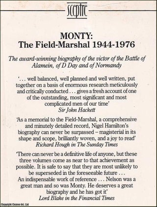 Monty : The Field-Marshal, 1944-1976. Volume 3.
