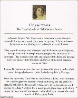 The Courtesans : The Demi-Monde in 19th-Century France.