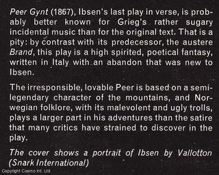 Peer Gynt : A Dramatic Poem.
