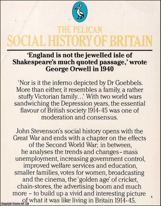 British Society, 1914-45 : The Pelican Social History of Britain.