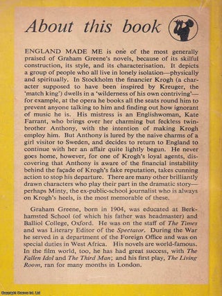 England Made Me.