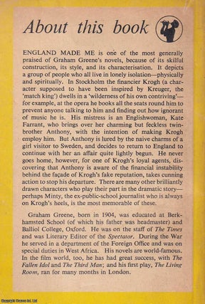 England Made Me.