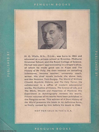 A Short History of the World. By H.G. Wells.