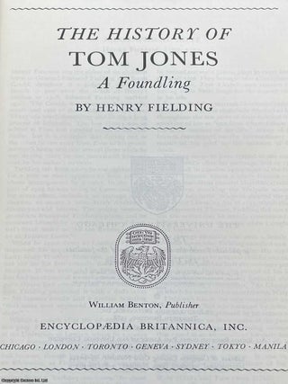 The History of Tom Jones : A Foundling. Britannica Great Books of the Western World, Vol. 37.