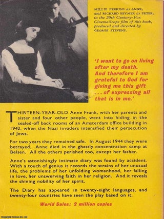 The Diary of Anne Frank.