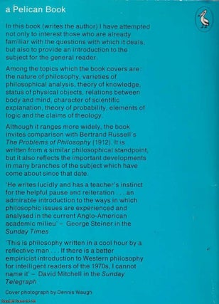 The Central Questions of Philosophy.