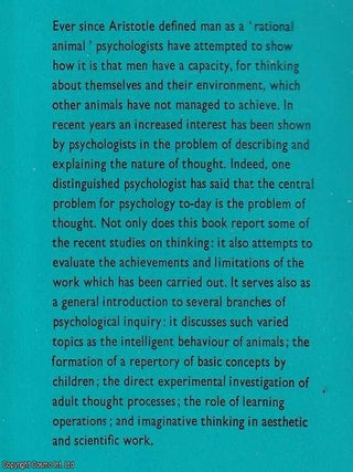The Psychology of Thinking.