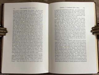 First Footsteps in East Africa or, An Exploration of Hyarar. Volume 1 & 2. By Captain Sir Richard F. Burton, edited by Isabel Burton..