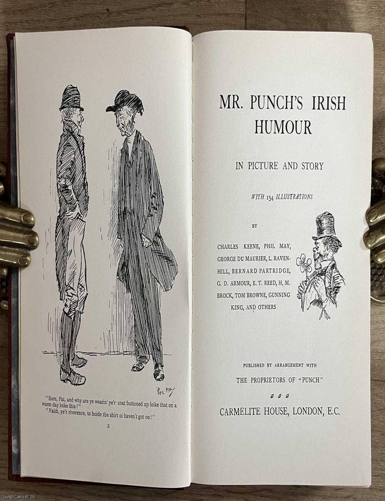 Item #521848 Mr. Punch's Irish Humour : In Picture & Story : Punch Library of Humour....
