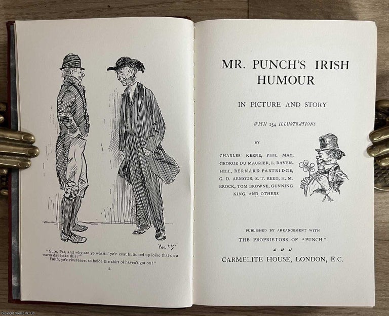 Item #521848 Mr. Punch's Irish Humour : In Picture & Story : Punch Library of Humour....