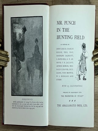 Mr. Punch in the Hunting Field : Punch Library of Humour.