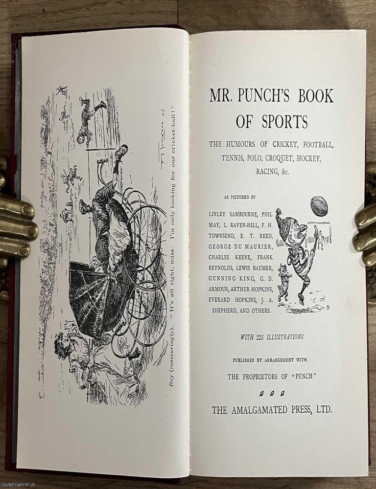 Item #521850 Mr. Punch's Book of Sports : The Humours of Cricket, Football, Tennis, Polo,...