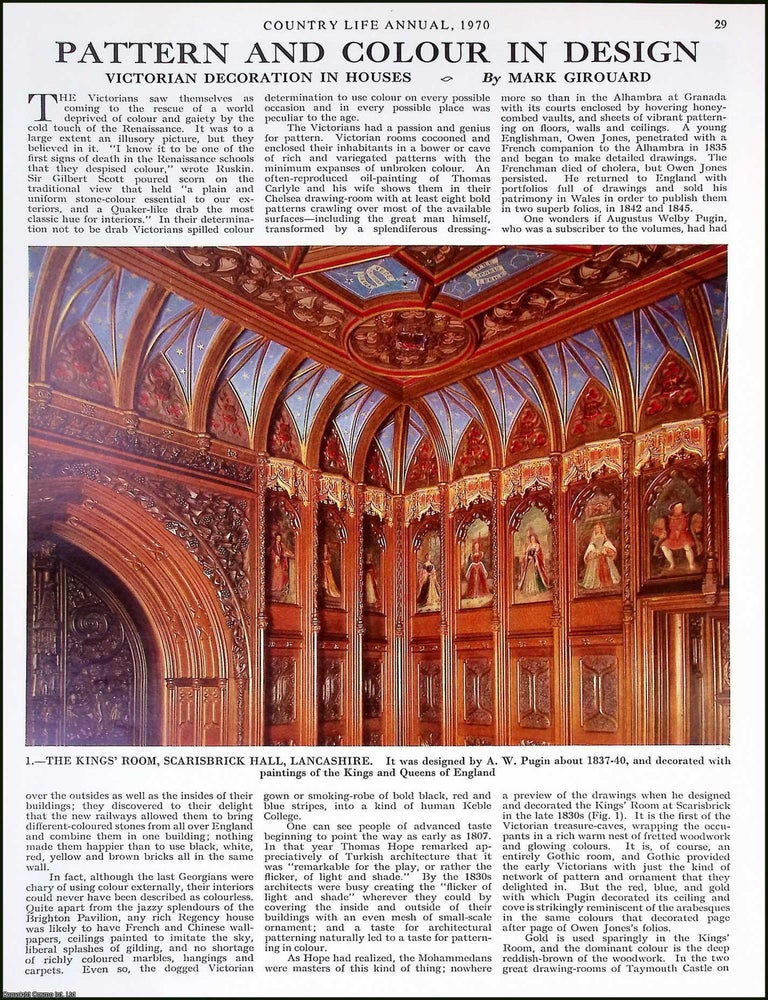Item #521888 Victorian Decoration in Houses : Brodsworth Hall ; Kelham Hall ; Carlton Towers...