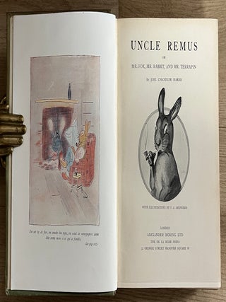 Uncle Remus or Mr. Fox, Mr Rabbit, and Mr. Terrapin.