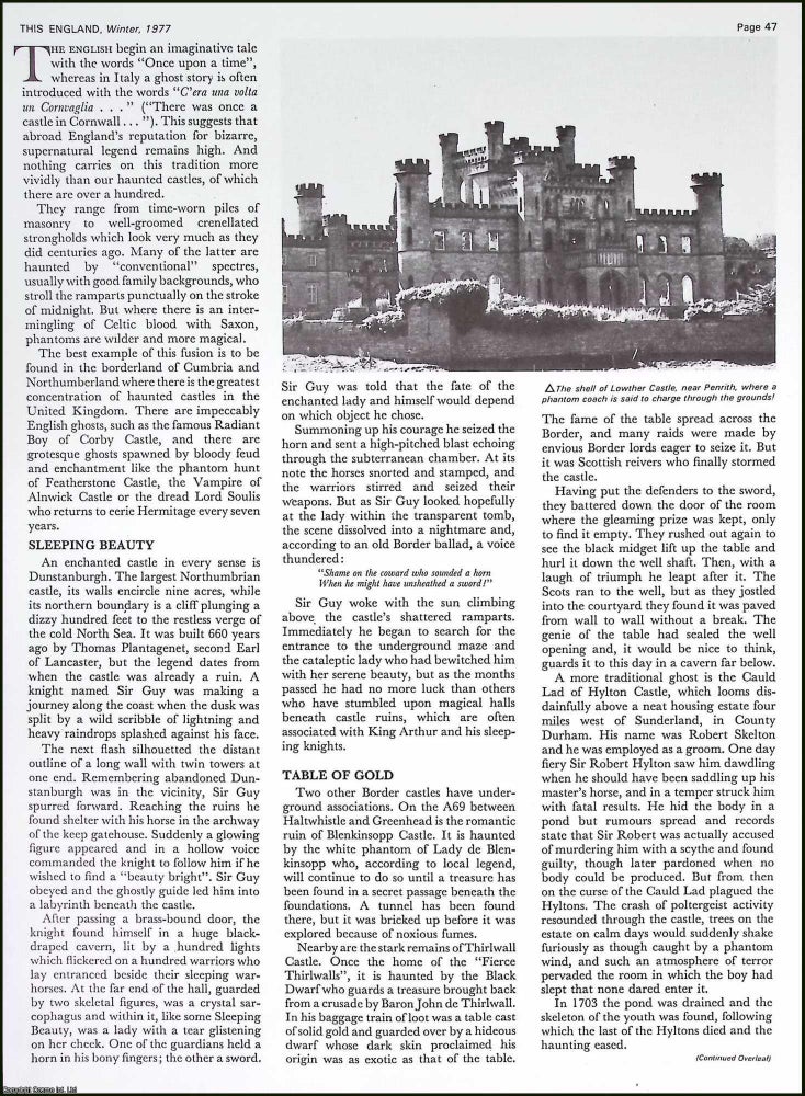Item #522089 Haunted Castles of England : Warwick Castle ; Arundel Castle ; Berry Pomeroy Castle...