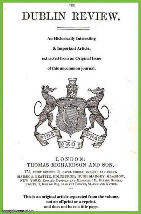 Item #600303 Life and Labours of S. Thomas of Aquinas; by Bede Vaughan, O.S.B. A review. A rare...