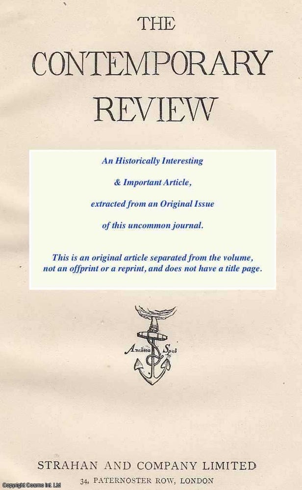 Item #601196 The English People in Relation to the Eastern Question. A rare article from the...