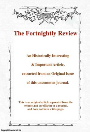 Item #601848 Lord Monkswell's Copyright Bill. A rare original article from the Fortnightly...