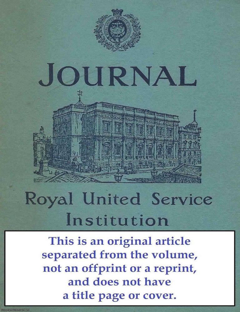 Item #604032 Mortality and Morale. An original article from The Royal United Service Institution...