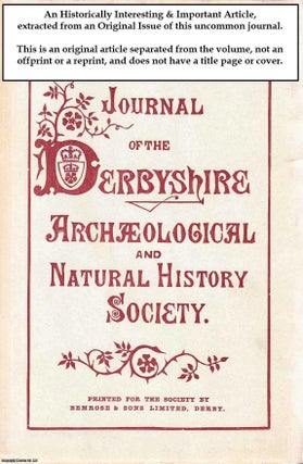 Item #604786 The Building of The Derbyshire Limestone. An original article from the Journal of...