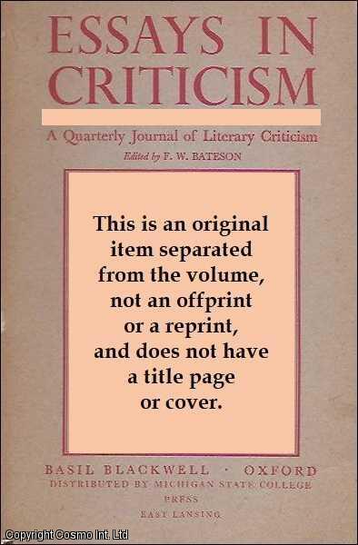 Item #608117 Sexual Puns in Astrophil and Stella. An original article from Essays in Criticism,...