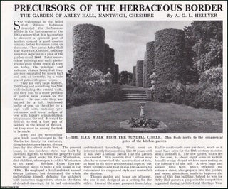 Item #609156 Precursors of The Herbaceous Border: The Garden of Arley Hall, Nantwich, Cheshire....