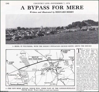 Item #609200 A Bypass for Mere: The London-Penzance Trunk Road. Several pictures and accompanying...