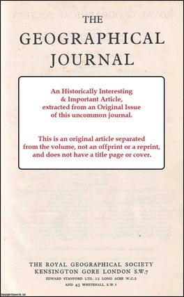 Item #609740 National Inland Water Survey. An original article from the Geographical Journal,...