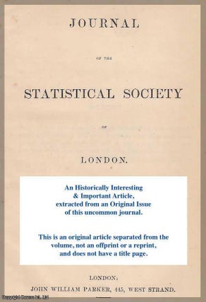 Item #612948 A Review of Indian Statistics. An uncommon original article from the Journal of the...