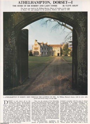 Item #613430 Athelhampton, Dorset. The Home of Sir Robert and Lady Cooke - Parts I, II and III....