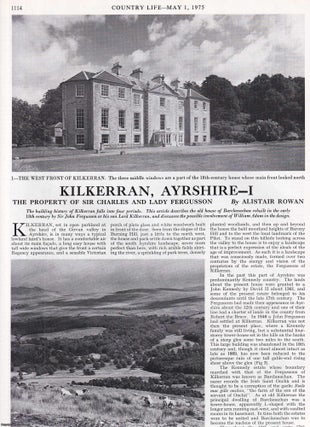 Item #613533 Kilkerran, Ayrshire. The Property of Sir Charles and Lady Fergusson - Parts I and...