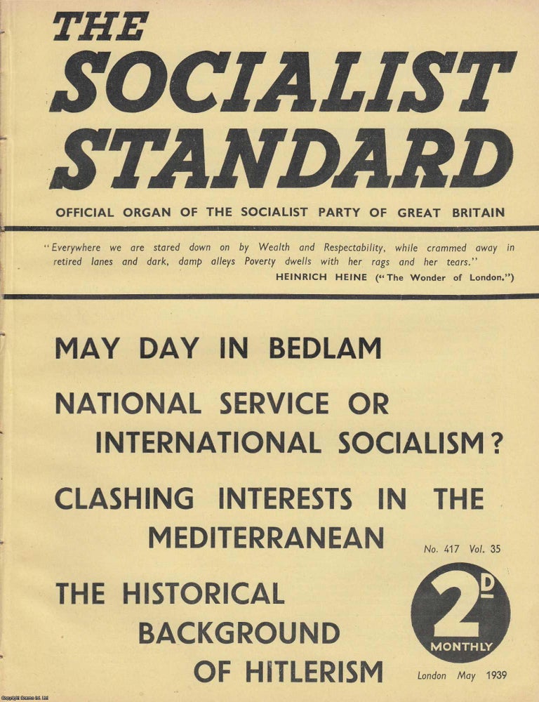 Item #613683 Clashing Interests in The Mediterranean. A short article contained in a complete 16...