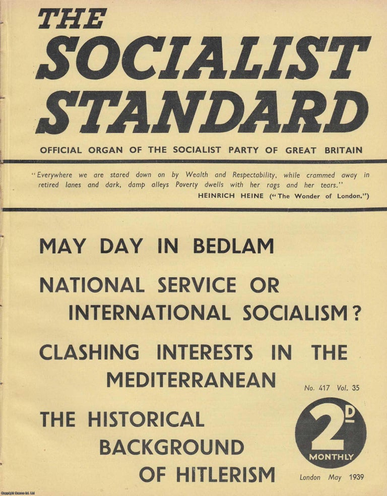 Item #613683 Clashing Interests in The Mediterranean. A short article contained in a complete 16...