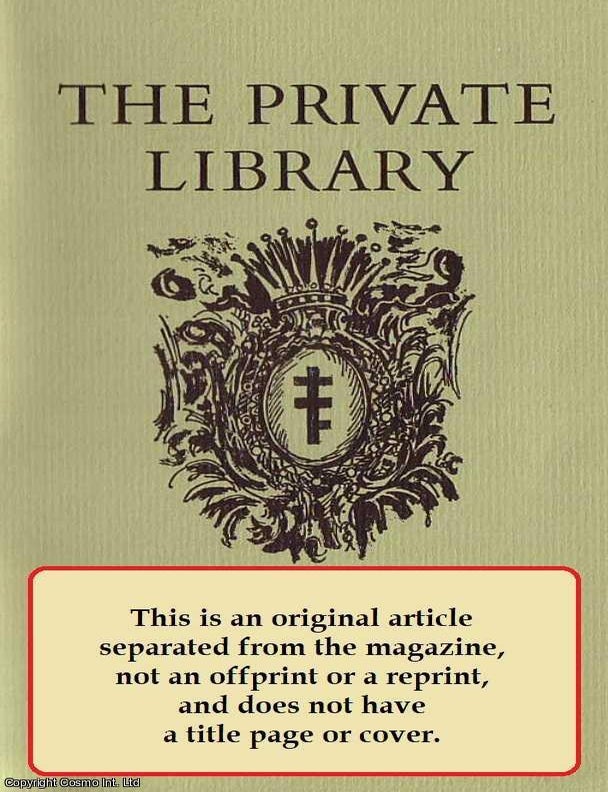 Item #613772 The Beaumont Press 1917-1931. The Story of a Collection. An original article from...
